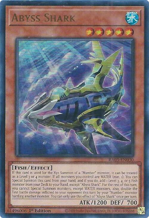 Abyss Shark (UR) [RA03-EN030] Ultra Rare | Jomio and Rueliete's Cards and Comics