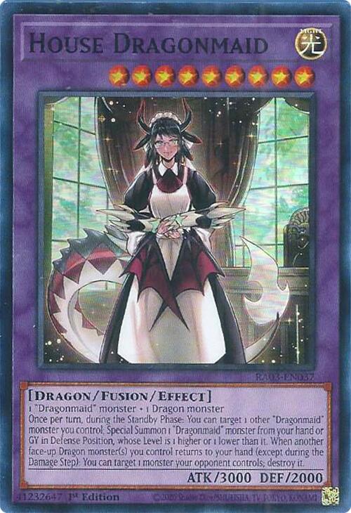 House Dragonmaid [RA03-EN037] Super Rare | Jomio and Rueliete's Cards and Comics