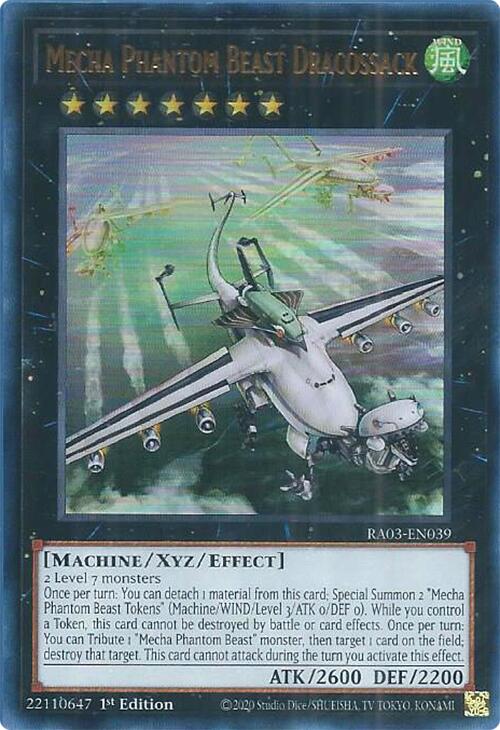 Mecha Phantom Beast Dracossack (UR) [RA03-EN039] Ultra Rare | Jomio and Rueliete's Cards and Comics
