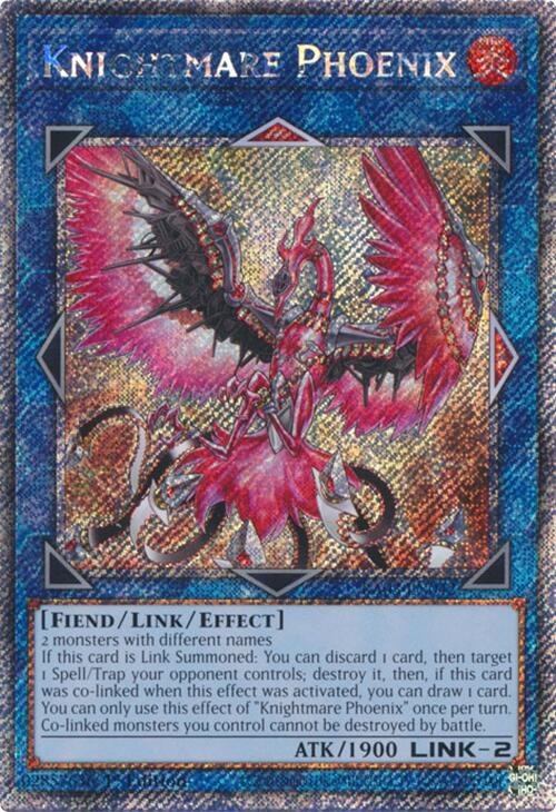 Knightmare Phoenix (Platinum Secret Rare) [RA03-EN042] Platinum Secret Rare | Jomio and Rueliete's Cards and Comics