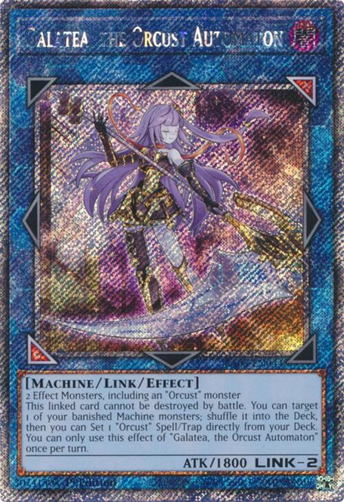 Galatea, the Orcust Automaton (Platinum Secret Rare) [RA03-EN044] Platinum Secret Rare | Jomio and Rueliete's Cards and Comics