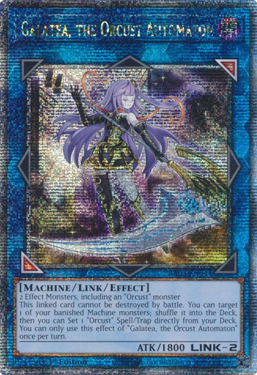 Galatea, the Orcust Automaton (Quarter Century Secret Rare) [RA03-EN044] Quarter Century Secret Rare | Jomio and Rueliete's Cards and Comics