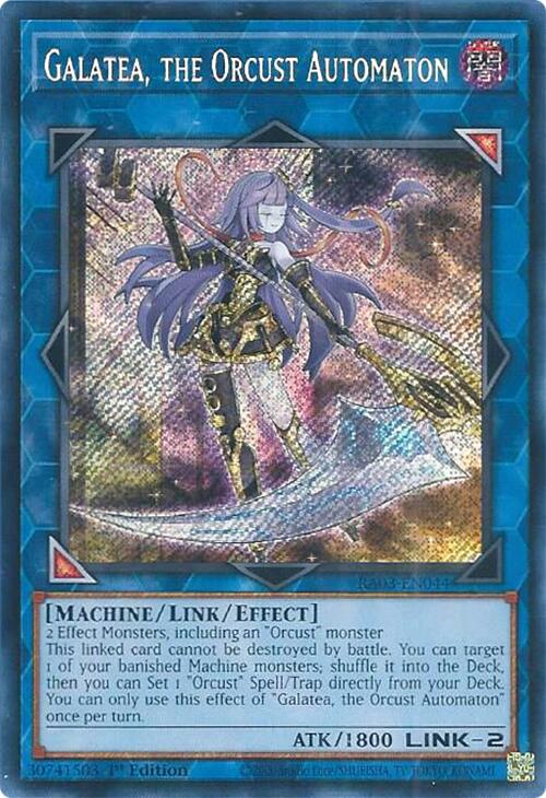 Galatea, the Orcust Automaton (Secret Rare) [RA03-EN044] Secret Rare | Jomio and Rueliete's Cards and Comics