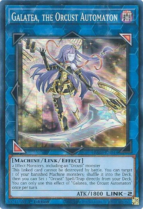 Galatea, the Orcust Automaton [RA03-EN044] Super Rare | Jomio and Rueliete's Cards and Comics
