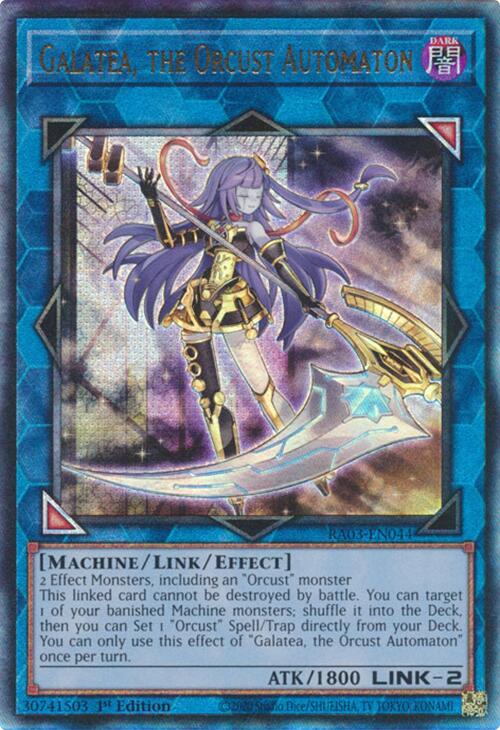 Galatea, the Orcust Automaton (UTR) [RA03-EN044] Prismatic Ultimate Rare | Jomio and Rueliete's Cards and Comics