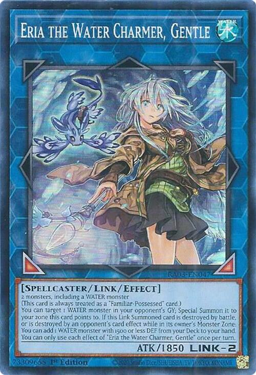 Eria the Water Charmer, Gentle [RA03-EN047] Super Rare | Jomio and Rueliete's Cards and Comics