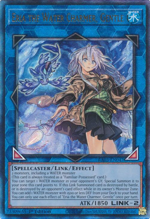 Eria the Water Charmer, Gentle (UTR) [RA03-EN047] Prismatic Ultimate Rare | Jomio and Rueliete's Cards and Comics