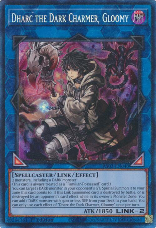 Dharc the Dark Charmer, Gloomy (CR) [RA03-EN048] Prismatic Collector's Rare | Jomio and Rueliete's Cards and Comics
