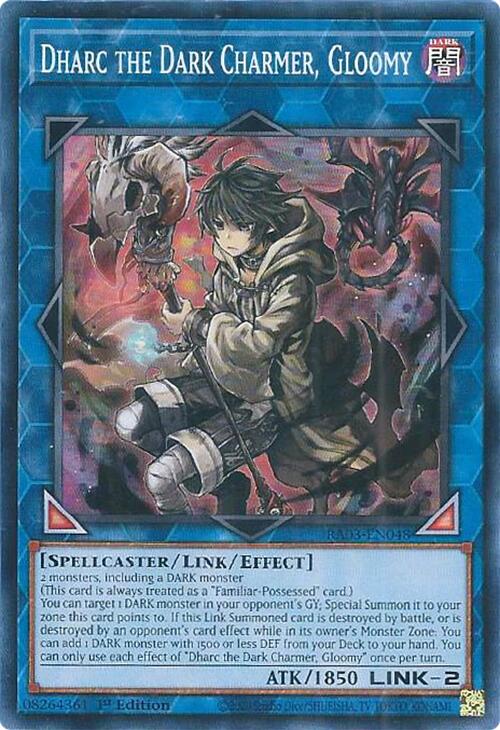 Dharc the Dark Charmer, Gloomy [RA03-EN048] Super Rare | Jomio and Rueliete's Cards and Comics