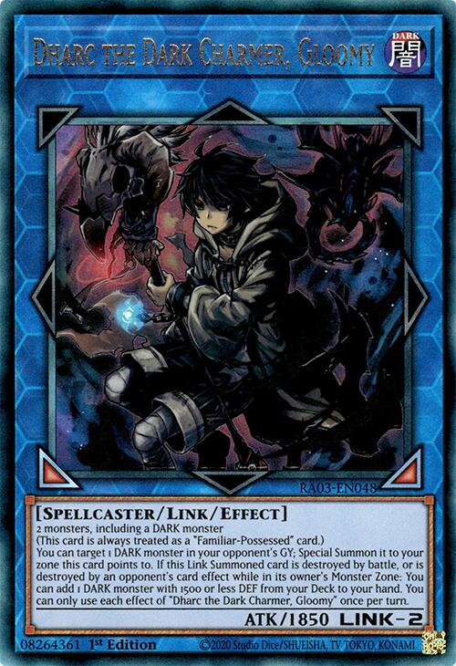 Dharc the Dark Charmer, Gloomy (UTR) [RA03-EN048] Prismatic Ultimate Rare | Jomio and Rueliete's Cards and Comics