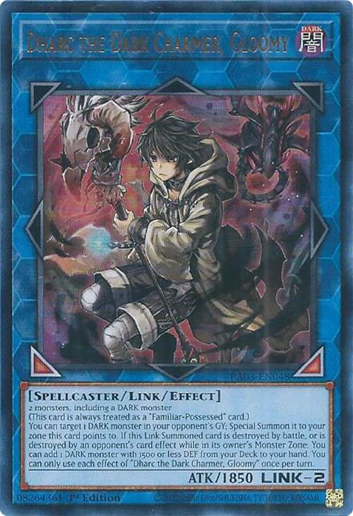 Dharc the Dark Charmer, Gloomy (UR) [RA03-EN048] Ultra Rare | Jomio and Rueliete's Cards and Comics