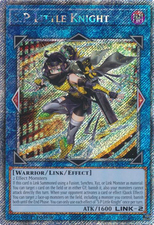 S:P Little Knight (Platinum Secret Rare) [RA03-EN049] Platinum Secret Rare | Jomio and Rueliete's Cards and Comics