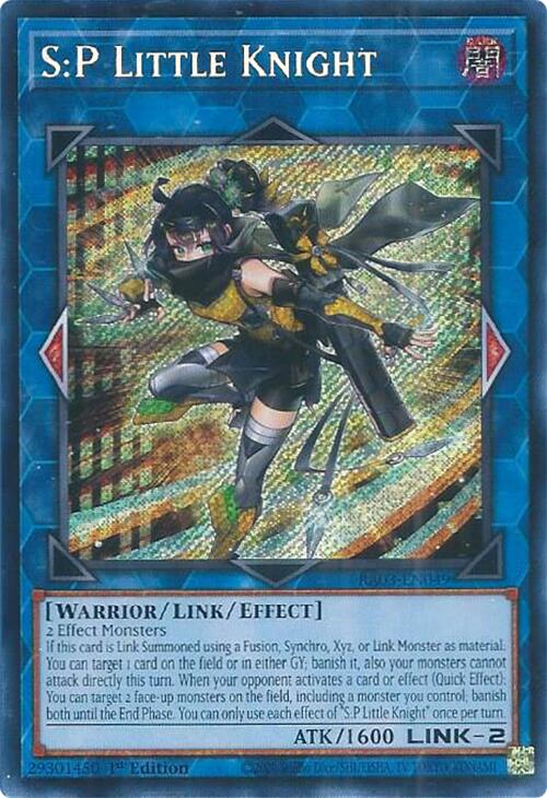 S:P Little Knight (Secret Rare) [RA03-EN049] Secret Rare | Jomio and Rueliete's Cards and Comics