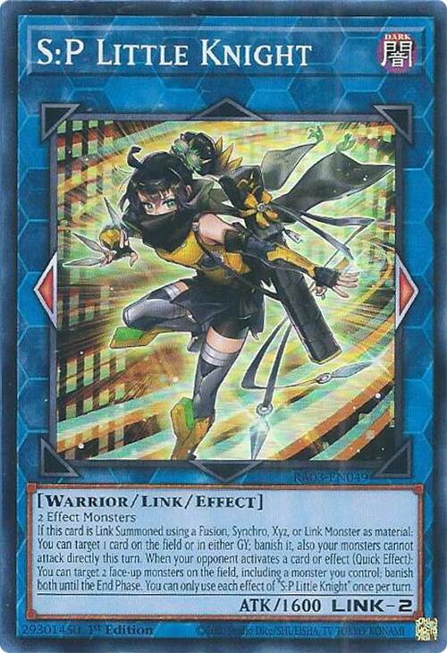 S:P Little Knight [RA03-EN049] Super Rare | Jomio and Rueliete's Cards and Comics