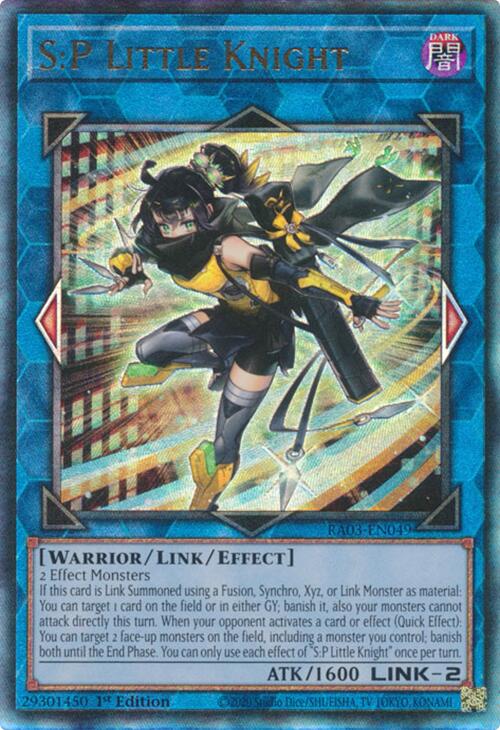 S:P Little Knight (UTR) [RA03-EN049] Prismatic Ultimate Rare | Jomio and Rueliete's Cards and Comics