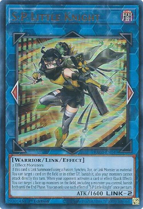 S:P Little Knight (UR) [RA03-EN049] Ultra Rare | Jomio and Rueliete's Cards and Comics