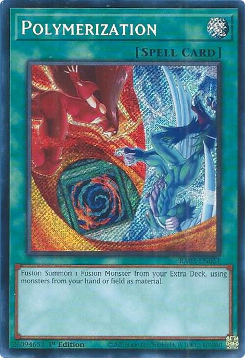 Polymerization (Secret Rare) [RA03-EN051] Secret Rare | Jomio and Rueliete's Cards and Comics