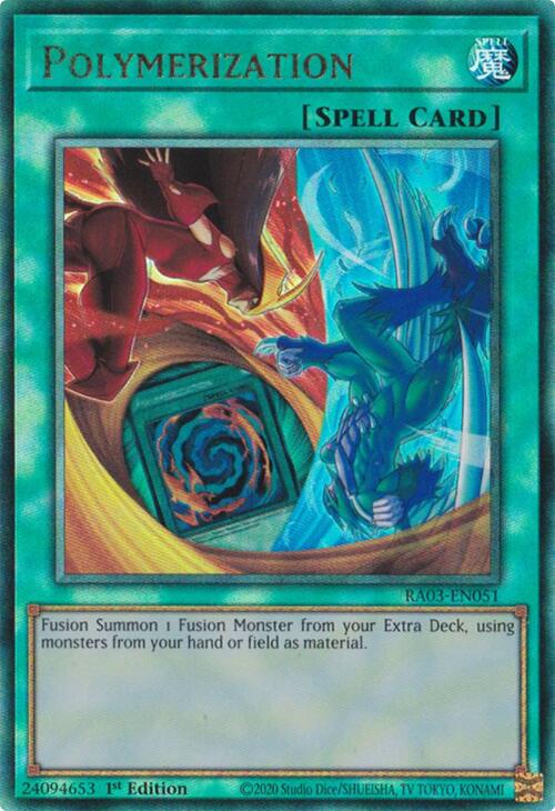 Polymerization (UTR) [RA03-EN051] Prismatic Ultimate Rare | Jomio and Rueliete's Cards and Comics