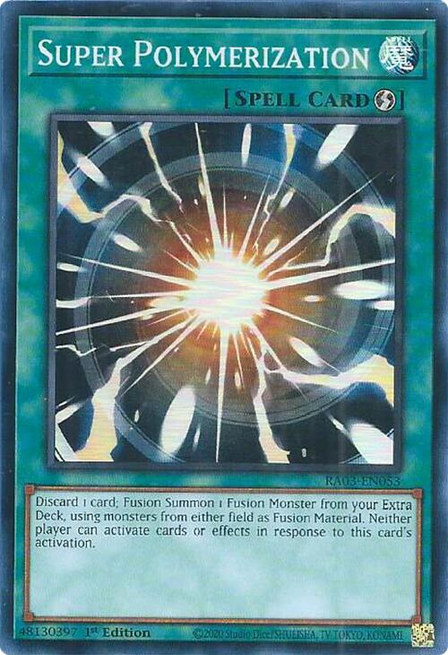 Super Polymerization [RA03-EN053] Super Rare | Jomio and Rueliete's Cards and Comics