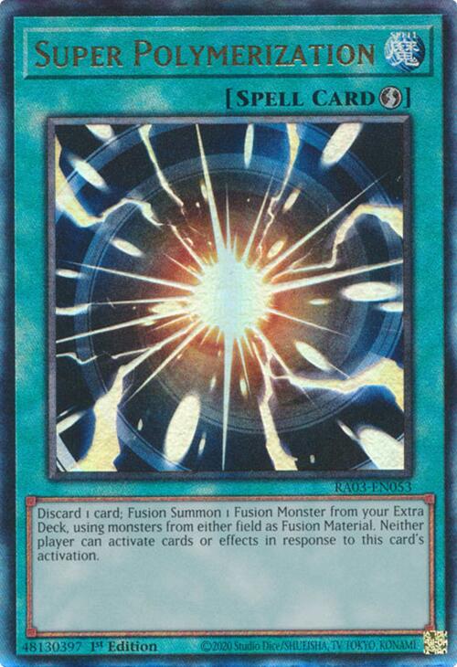 Super Polymerization (UTR) [RA03-EN053] Prismatic Ultimate Rare | Jomio and Rueliete's Cards and Comics