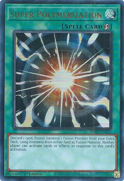 Super Polymerization (UR) [RA03-EN053] Ultra Rare | Jomio and Rueliete's Cards and Comics