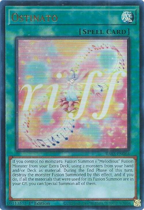 Ostinato (UR) [RA03-EN064] Ultra Rare | Jomio and Rueliete's Cards and Comics