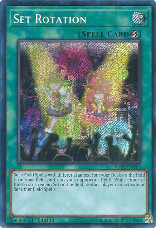 Set Rotation (Secret Rare) [RA03-EN065] Secret Rare | Jomio and Rueliete's Cards and Comics