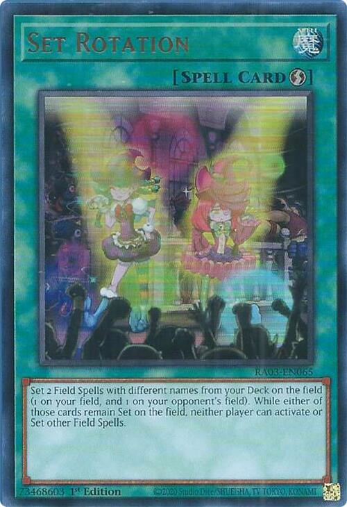 Set Rotation (UR) [RA03-EN065] Ultra Rare | Jomio and Rueliete's Cards and Comics