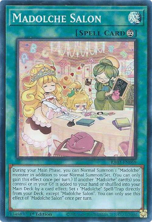 Madolche Salon [RA03-EN069] Super Rare | Jomio and Rueliete's Cards and Comics