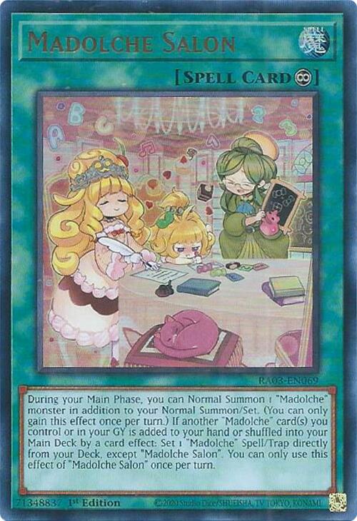 Madolche Salon (UR) [RA03-EN069] Ultra Rare | Jomio and Rueliete's Cards and Comics