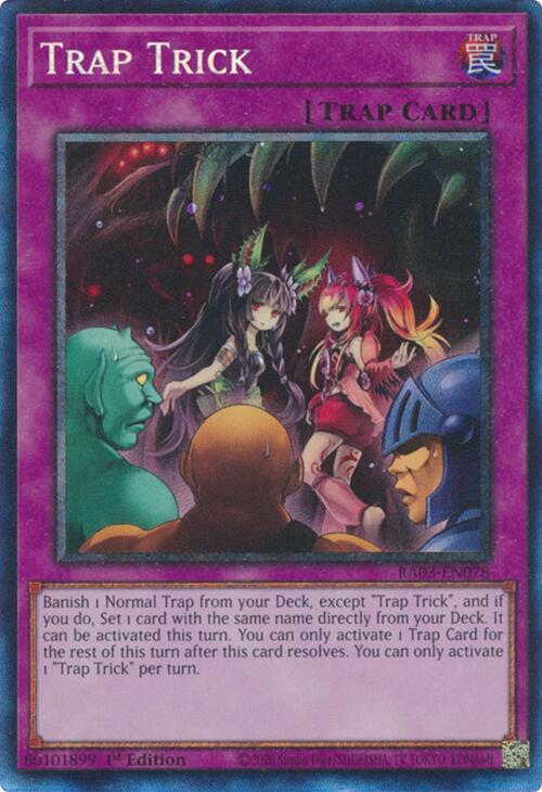 Trap Trick (CR) [RA03-EN078] Prismatic Collector's Rare | Jomio and Rueliete's Cards and Comics