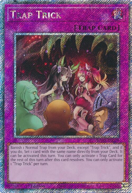 Trap Trick (Platinum Secret Rare) [RA03-EN078] Platinum Secret Rare | Jomio and Rueliete's Cards and Comics