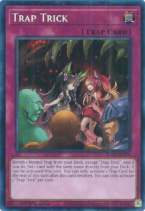Trap Trick (Secret Rare) [RA03-EN078] Secret Rare | Jomio and Rueliete's Cards and Comics