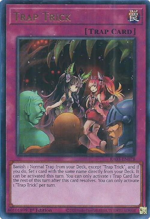Trap Trick (UR) [RA03-EN078] Ultra Rare | Jomio and Rueliete's Cards and Comics