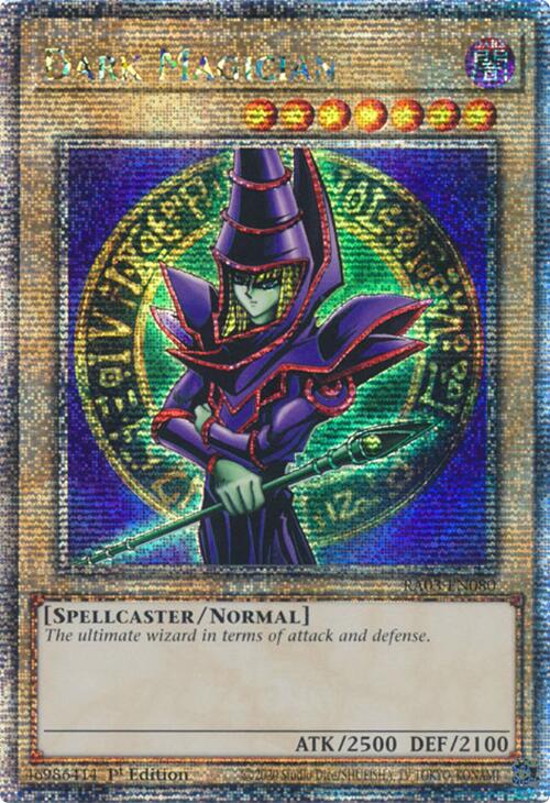 Dark Magician (Quarter Century Secret Rare) [RA03-EN080] Quarter Century Secret Rare | Jomio and Rueliete's Cards and Comics