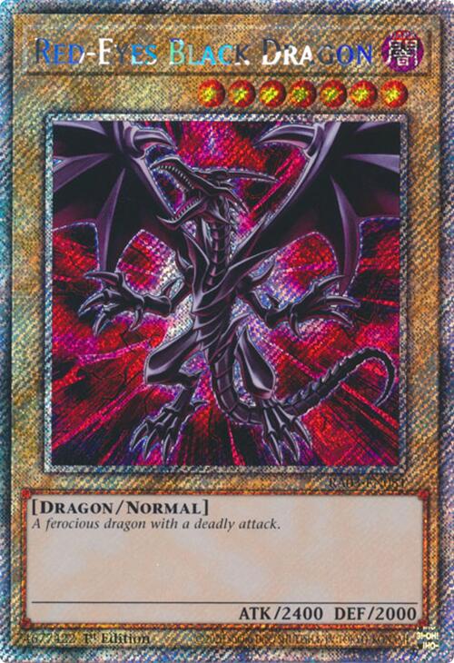 Red-Eyes Black Dragon (Platinum Secret Rare) [RA03-EN081] Platinum Secret Rare | Jomio and Rueliete's Cards and Comics