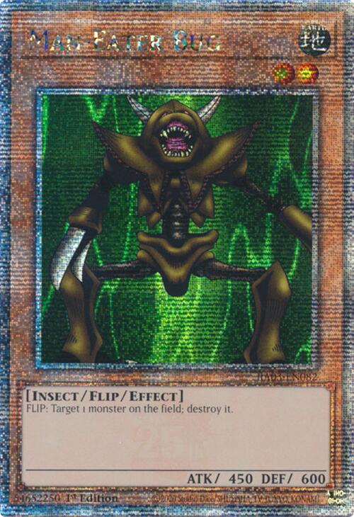 Man-Eater Bug (Quarter Century Secret Rare) [RA03-EN082] Quarter Century Secret Rare | Jomio and Rueliete's Cards and Comics