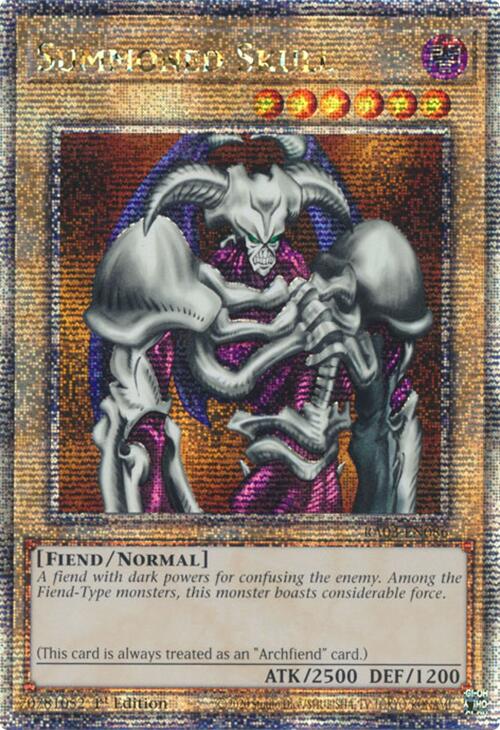 Summoned Skull (Quarter Century Secret Rare) [RA03-EN086] Quarter Century Secret Rare | Jomio and Rueliete's Cards and Comics