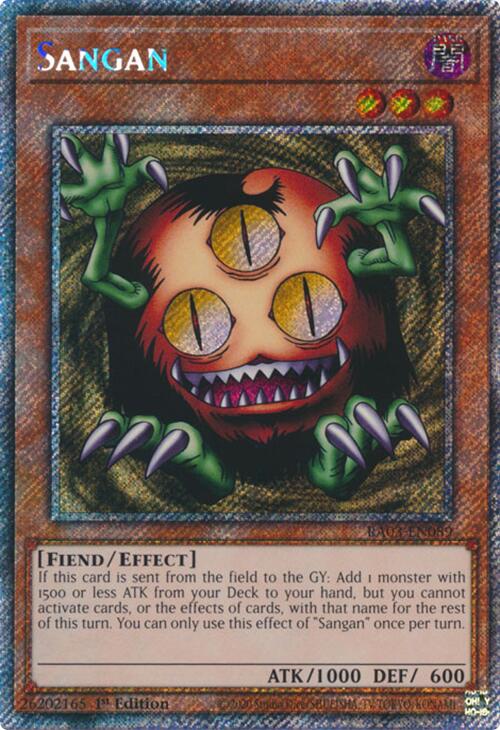 Sangan (Platinum Secret Rare) [RA03-EN089] Platinum Secret Rare | Jomio and Rueliete's Cards and Comics