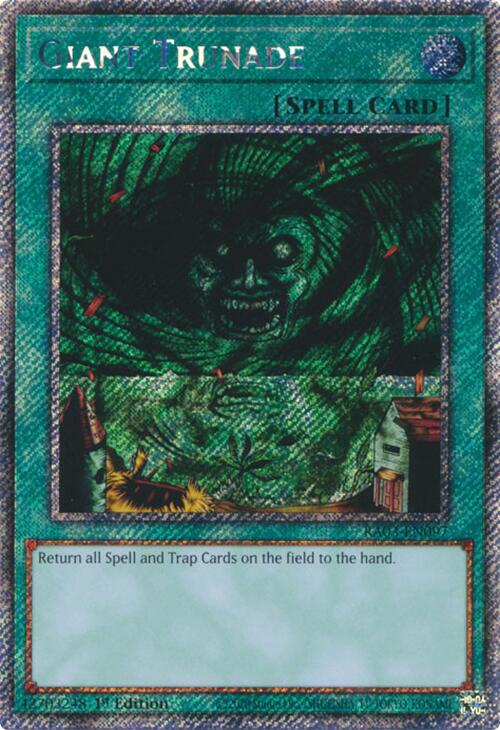 Giant Trunade (Platinum Secret Rare) [RA03-EN097] Platinum Secret Rare | Jomio and Rueliete's Cards and Comics
