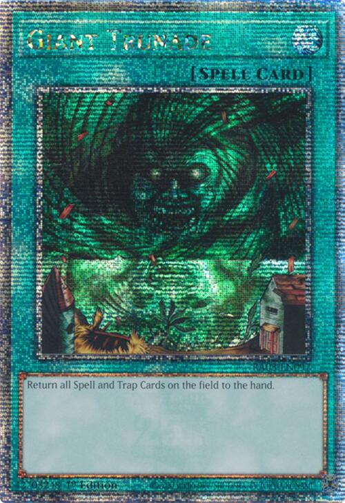 Giant Trunade (Quarter Century Secret Rare) [RA03-EN097] Quarter Century Secret Rare | Jomio and Rueliete's Cards and Comics