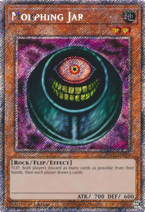 Morphing Jar (Platinum Secret Rare) [RA03-EN098] Platinum Secret Rare | Jomio and Rueliete's Cards and Comics