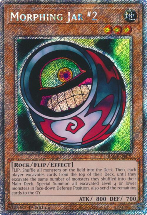Morphing Jar #2 (Platinum Secret Rare) [RA03-EN100] Platinum Secret Rare | Jomio and Rueliete's Cards and Comics