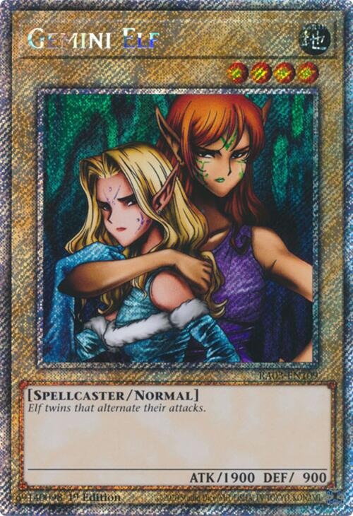 Gemini Elf (Platinum Secret Rare) [RA03-EN109] Platinum Secret Rare | Jomio and Rueliete's Cards and Comics