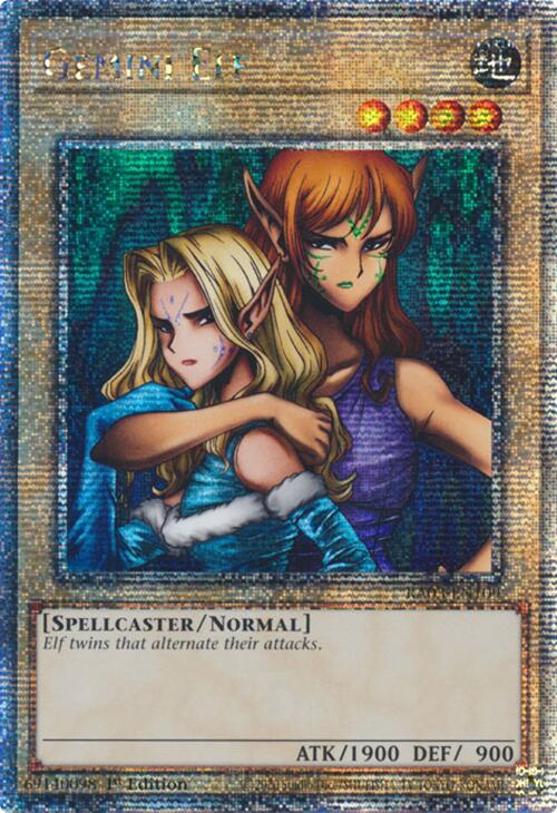 Gemini Elf (Quarter Century Secret Rare) [RA03-EN109] Quarter Century Secret Rare | Jomio and Rueliete's Cards and Comics