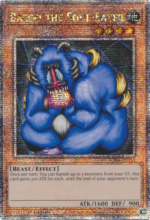 Bazoo the Soul-Eater (Quarter Century Secret Rare) [RA03-EN111] Quarter Century Secret Rare | Jomio and Rueliete's Cards and Comics