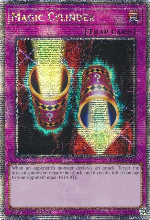 Magic Cylinder (Quarter Century Secret Rare) [RA03-EN115] Quarter Century Secret Rare | Jomio and Rueliete's Cards and Comics