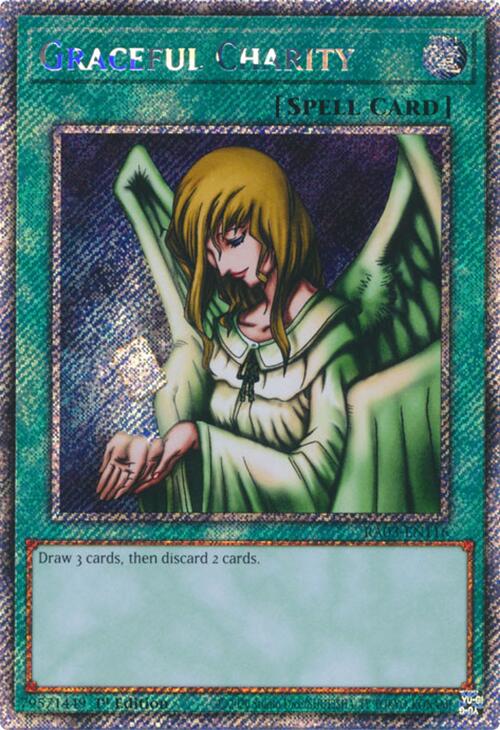 Graceful Charity (Platinum Secret Rare) [RA03-EN116] Platinum Secret Rare | Jomio and Rueliete's Cards and Comics