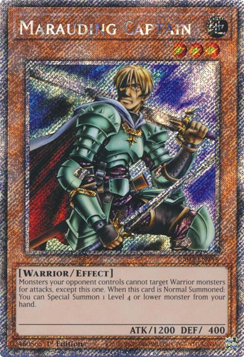 Marauding Captain (Platinum Secret Rare) [RA03-EN118] Platinum Secret Rare | Jomio and Rueliete's Cards and Comics