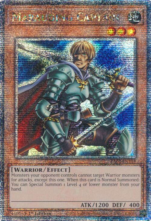Marauding Captain (Quarter Century Secret Rare) [RA03-EN118] Quarter Century Secret Rare | Jomio and Rueliete's Cards and Comics